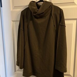 Workshop Republic Clothing Olive Green Top
